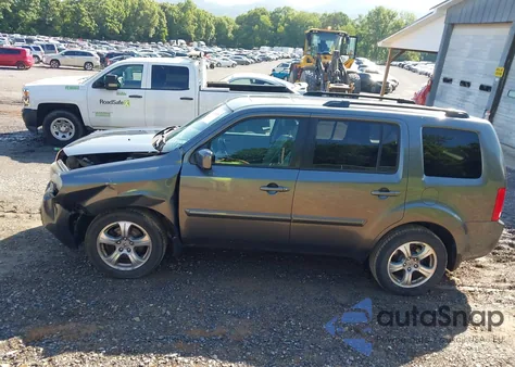 2013 Honda Pilot Ex-L из США, поврежденный, VIN 5FNYF4H59DB056695